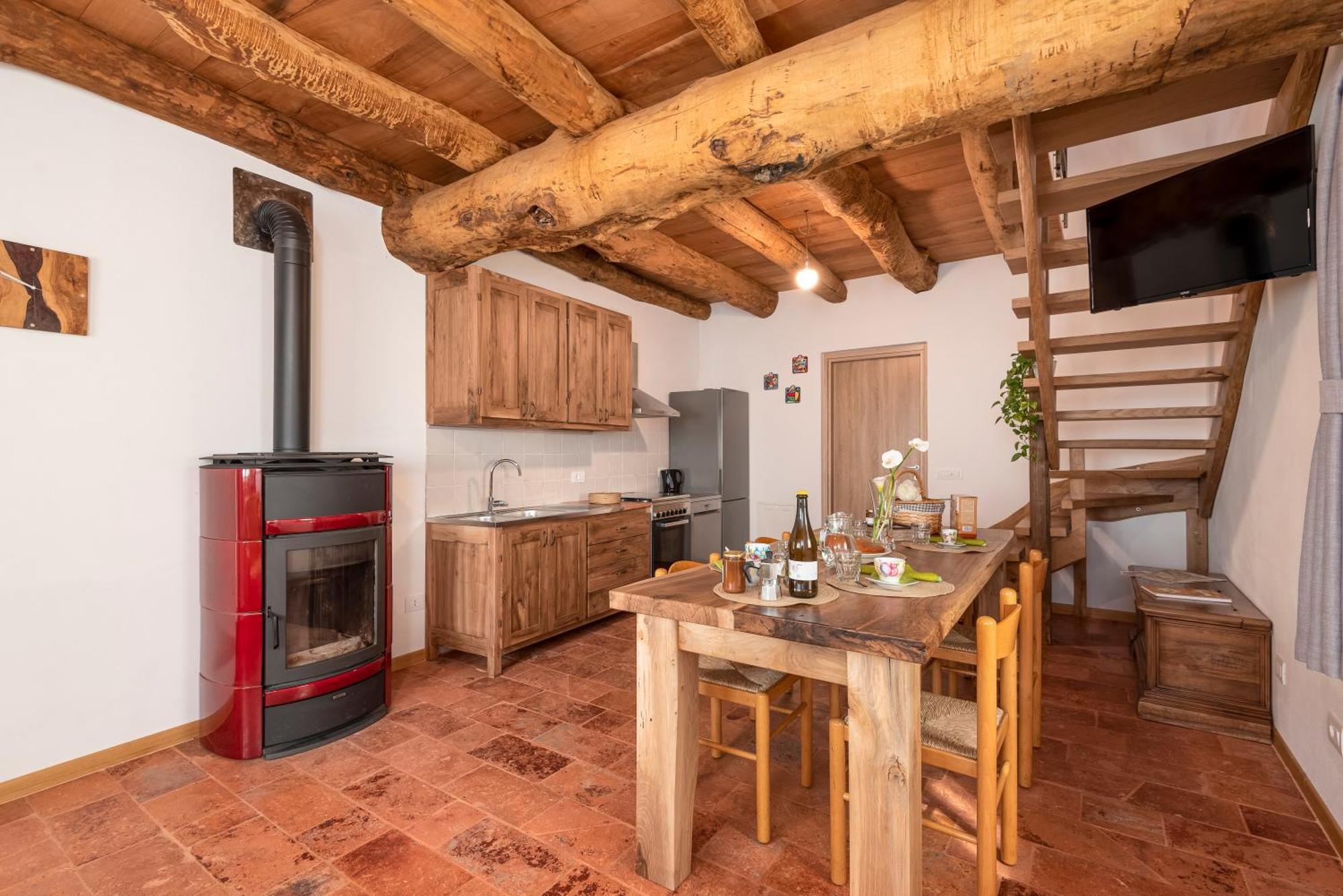 La Torre Del Manghen: Agri-Alloggio Indipendente Rota d'Imagna Extérieur photo